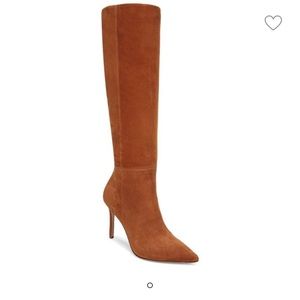 Veronica beard Lisa suede knees high boots
